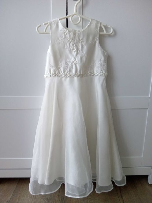 Sukienka, biała, rozm. 110