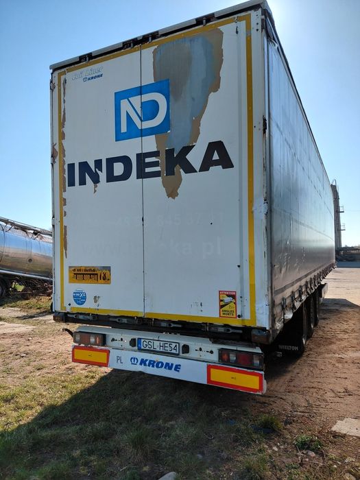 Naczepa firanka krone