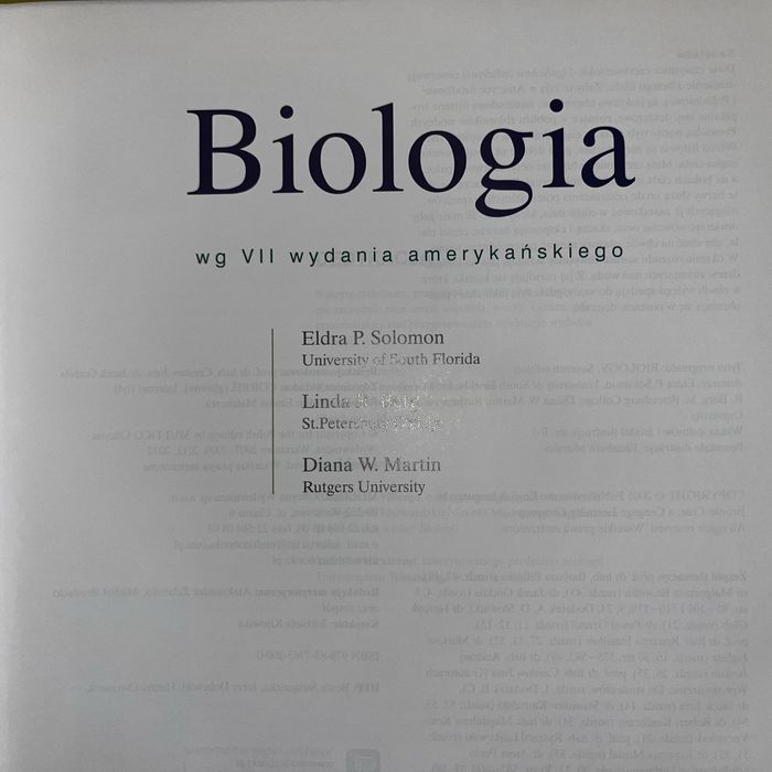 Biologia Villego wydanie VII