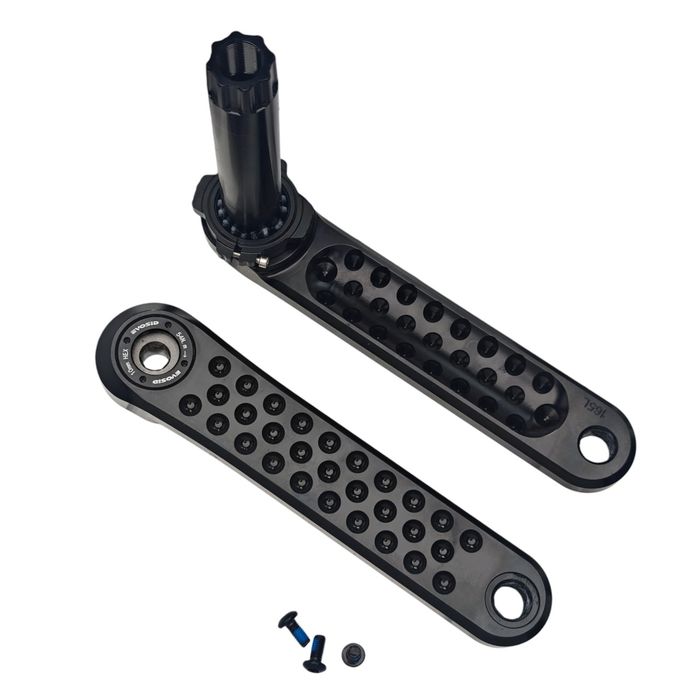 EVOSID korba 165 mm direct mount gravel mtb lekka czarna gxp 165mm