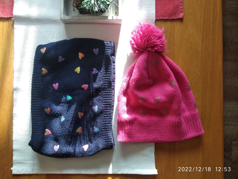 Komplet czapka i szalik