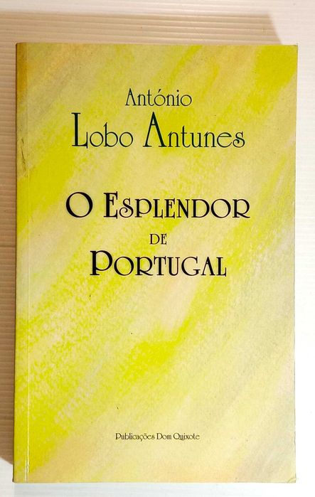 Livro O esplendor de Portugal * António Lobo Antunes
