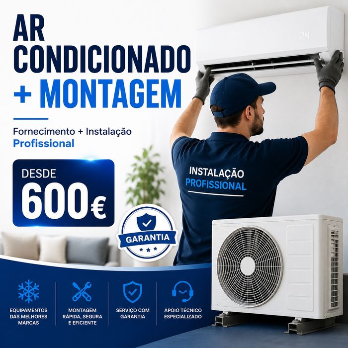 Ar condicionado Japonês com instalação incluída