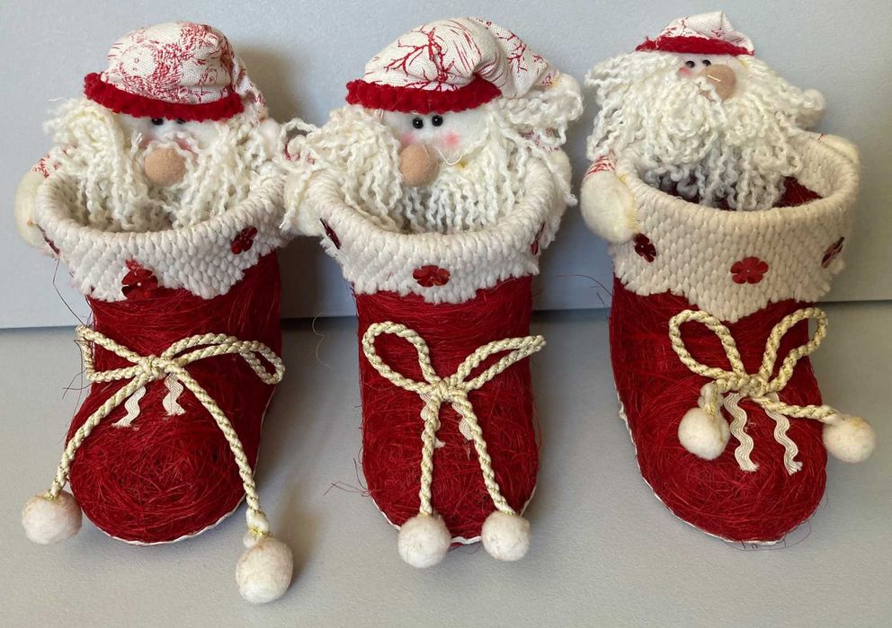 Botas de Natal Decorativas (preço unitário)