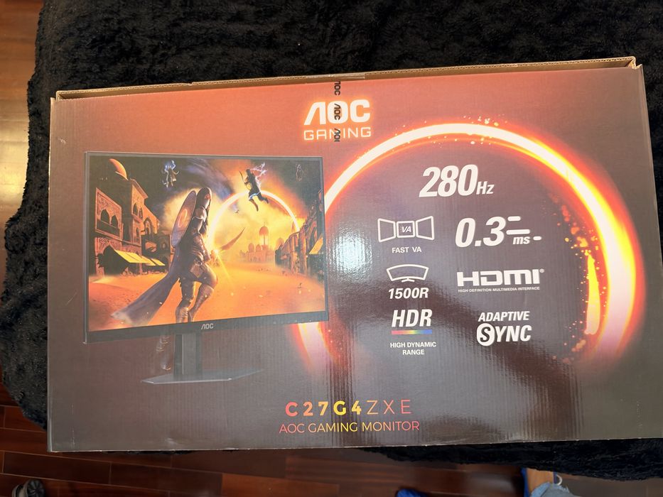 Monitor Gaming AOC 27” C27G4ZXE – 280Hz / 0.3ms