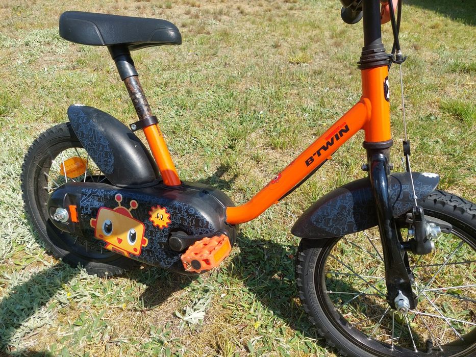 rowerek dziecięcy Decathlon  14 cali