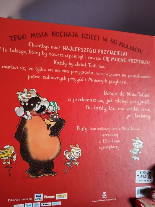 Misiu Tulisiu książka dla dzieci