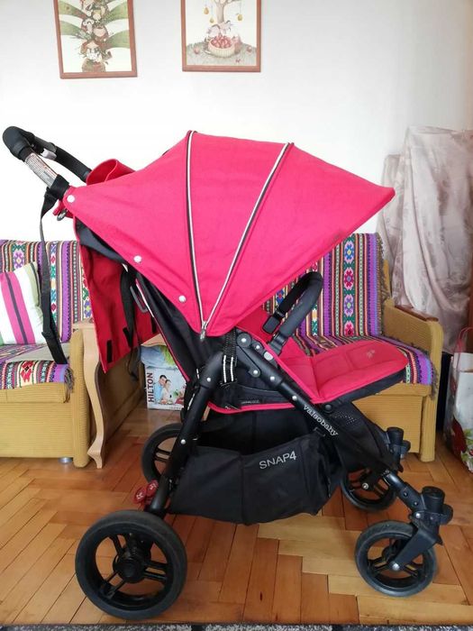 Прогулянковий візок (коляска) Valco baby Snap 4, колір Fire red