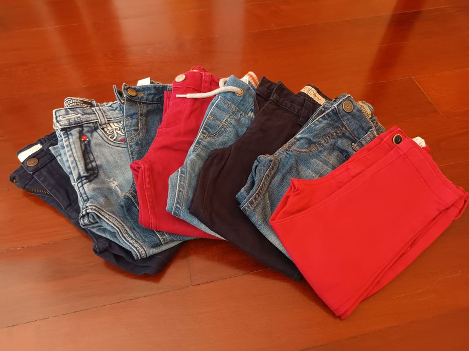 Lote de roupa para 2/3 anos