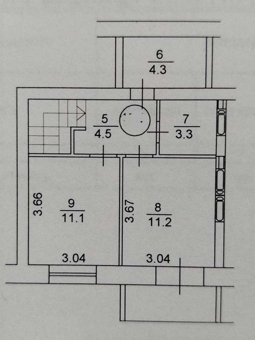 Продам БЕЗ комісії 3кімн.Вишгород,вул.Шолуденка 20 ,дворівнева