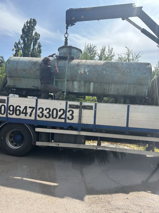 Продам бочку на осях