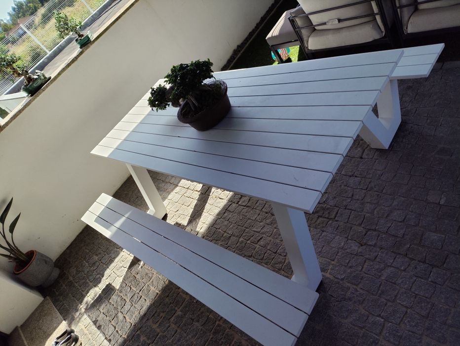 Mesa exterior 100% Alumínio