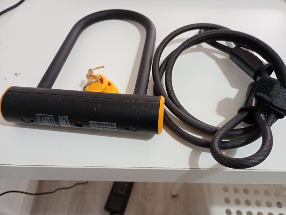 Cadeado para bicicleta BTWIN D900 M