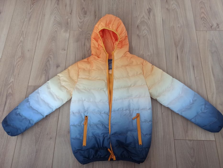 Kurtka wiosenna jesienna przejściowa 146 152 niebieski księżyc