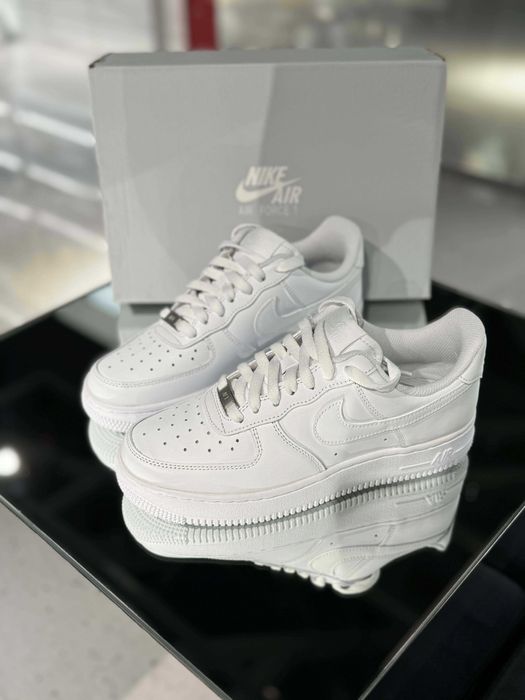 Buty sportowe Nike_Air_Force_1_Low_07_White_Gum Rozmiar R.41