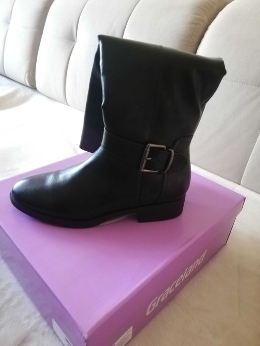 Kozaki damskie wysokie czarne