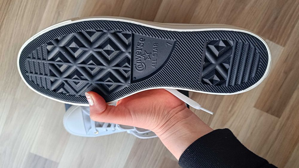 Buty Converse Chuck Taylor All Star Lift Platform Szary