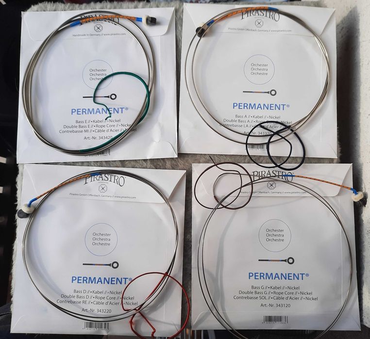Struny do kontrabasu - Pirastro Permanent orkiestrowe