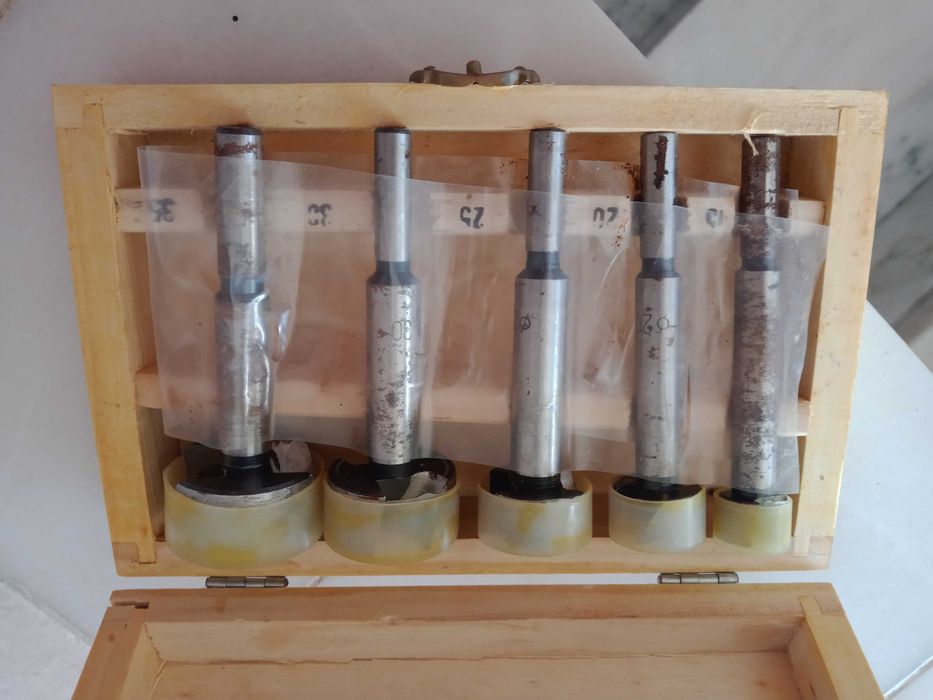 Conjunto de 5 brocas Forstner