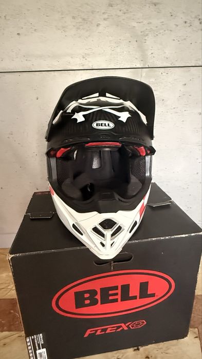 Kask Bell moto 9 flex full carbon M cross enduro