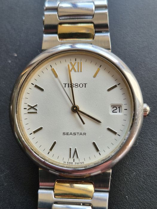 Zegarek Tissot po serwisie na prawidłowym chodzie
