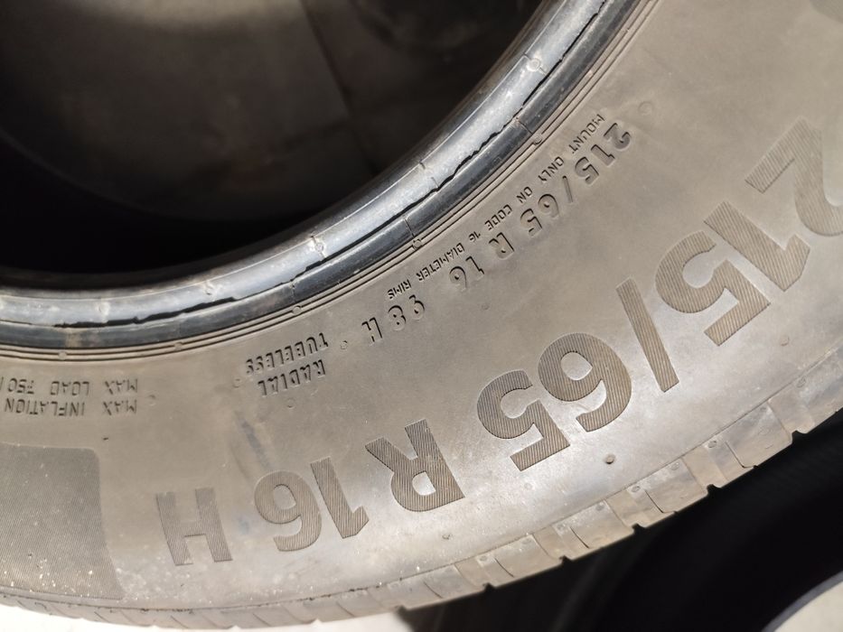 Pneus 215/65r16 Continental EC6 ocasião