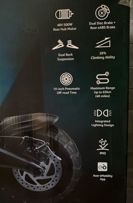 Hulajnoga elektryczna ACER Predator ES Thunder