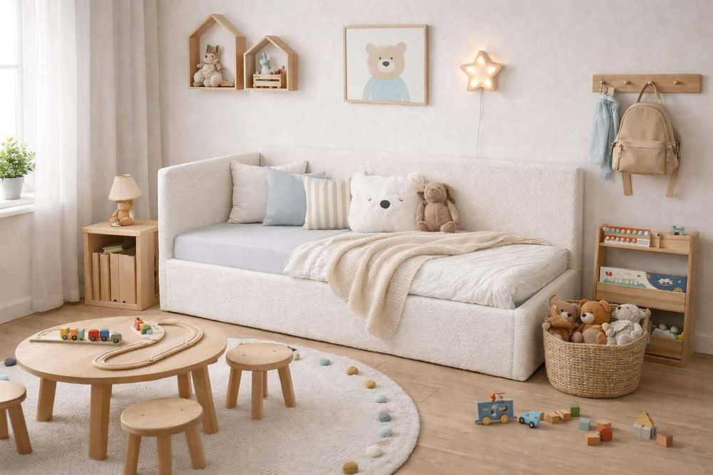 Łóżko tapicerowane dla dziecka Antonio 80/200