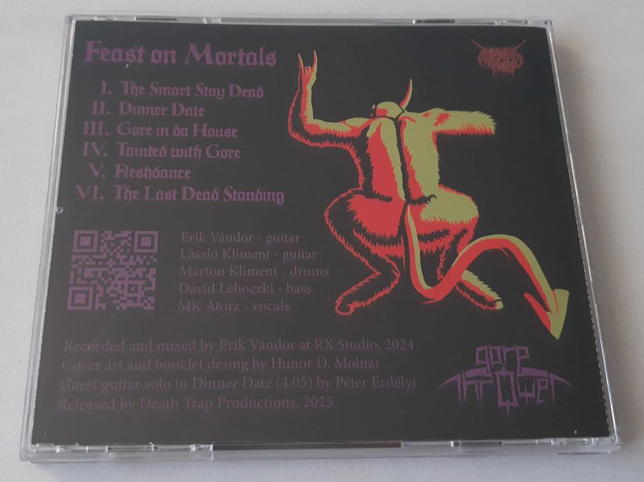 GORE THROWER "Feast on Mortals" CD 2024 death metal Węgry