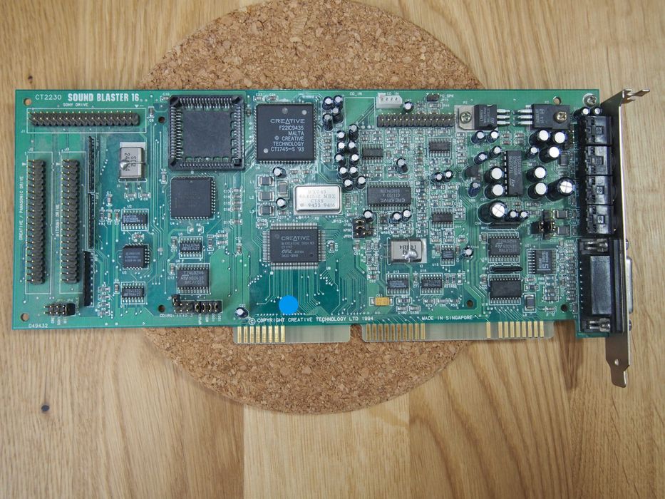 Karta dzwiękowa Sound Blaster 16 model CT2230