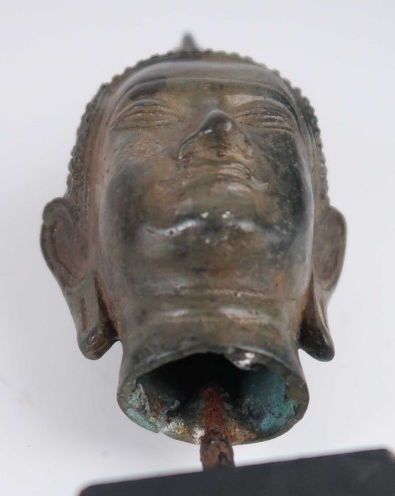 Cabeça de Buda em Metal (Ref 3)