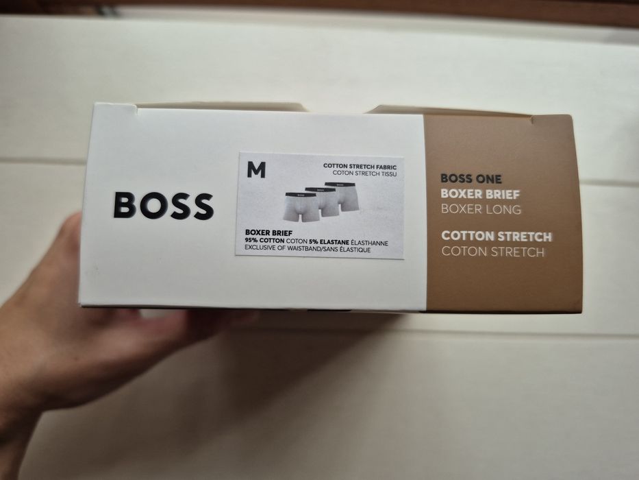 Bokserki Męskie 3pak Hugo Boss M