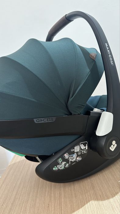 Ovo Peble 360 + Isofix + Alcofa Maxi Cosi