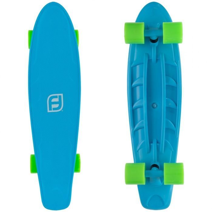 Deskorolka 56cm Funbee Blue Fiszka Do Nauki Tricks Skateboard Dla Początkujących