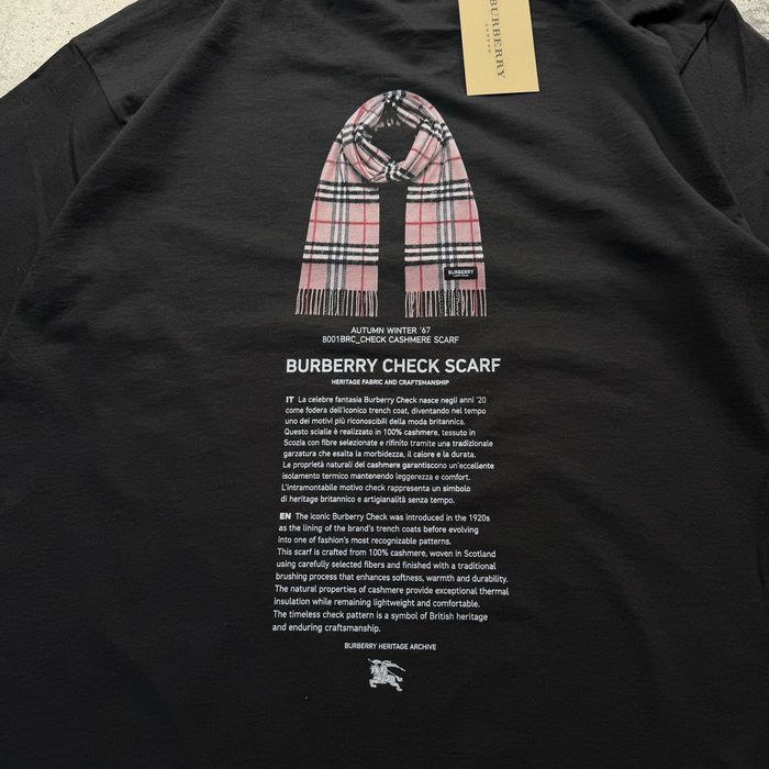 Футболка Burberry з шарфом кежуал S,M,L,XL