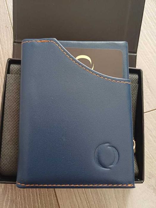 Portfel męski z ochroną kart Rfid mały portfel męski etui na karty