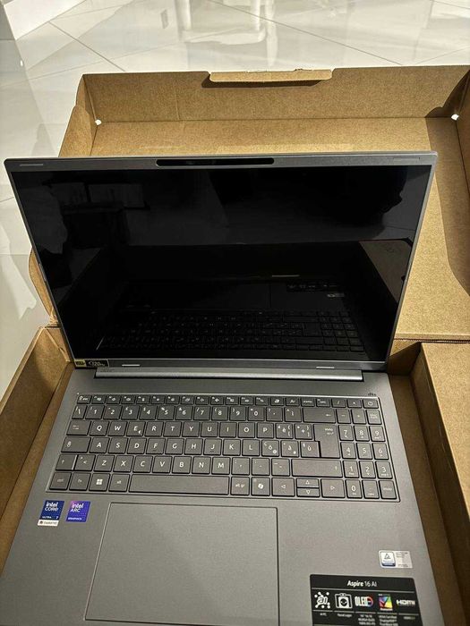 Acer Aspire 16 AI A16-52M OLED 16" Ultra 7 256V 16GB RAM Funkcje AI