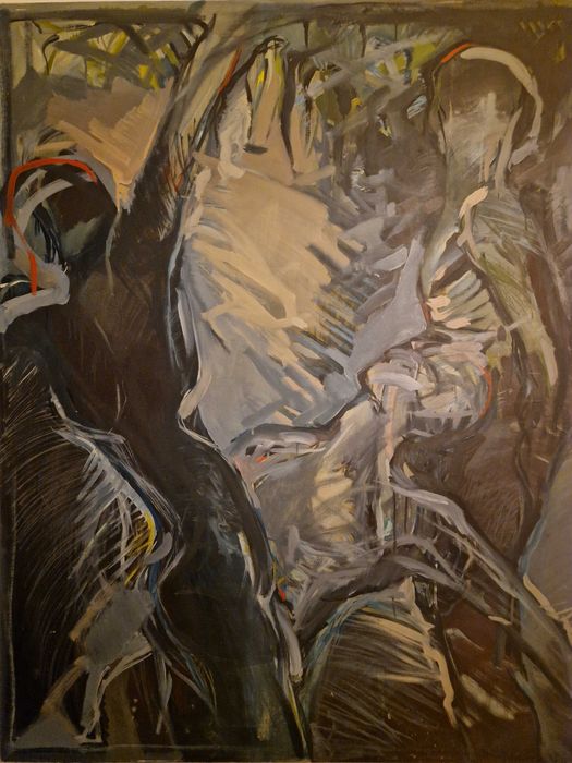 Obraz olej na płutnie 110x140cm Ekspresja III