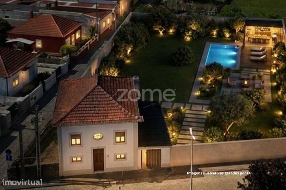 Moradia T4 para reabilitar - Vilar - Vila do Conde