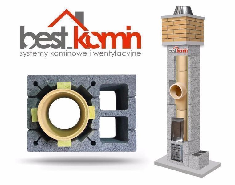 Komin systemowy Ceramiczny 6m KW2 Fi 200 BKS PRODUCENT Wysyłka Gratis