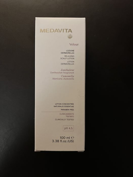 Medavita Velour Lotion 100 ml - tonik kojący do wrażliwej skóry głowy