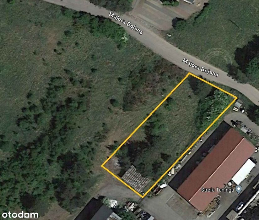 Działka inwestycyjna MAGAZYN/HALA blisko węzła S6 powierzchnia 1103 m² - Widok 2
