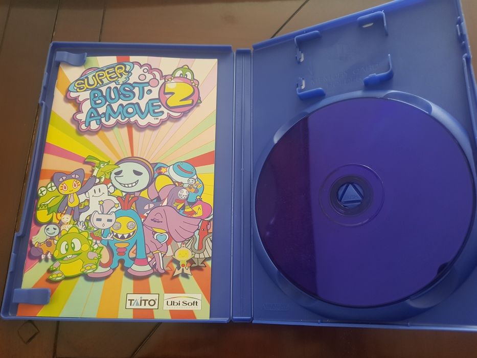 Super Bust a Move 1 Bolinhas Taito Ps2 Raro Puzzle Bobble