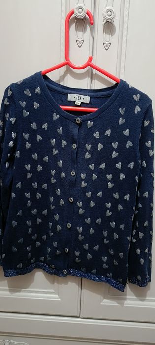 Sweterek rozpinany dla dziewczynki