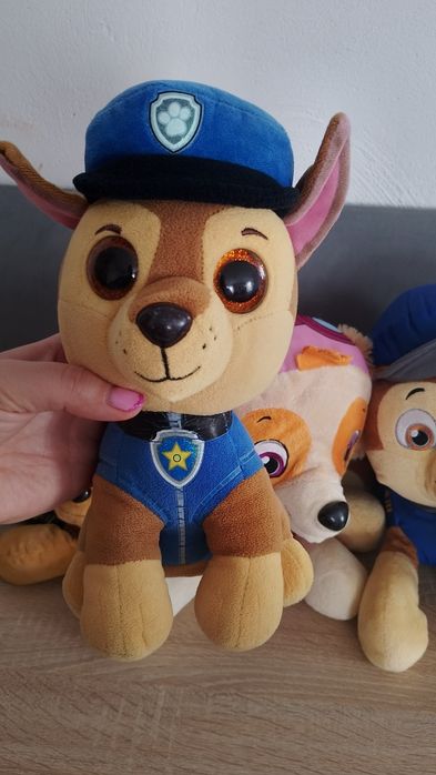 Zestaw pluszaków z serii psi patrol