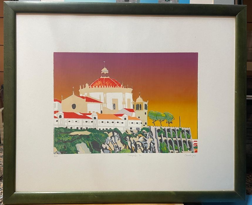 Serigrafia original 6/25. Eduardo Botelho 1996