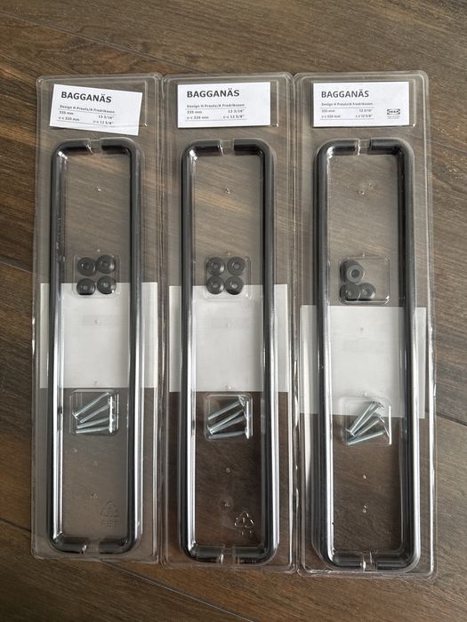 Uchwyt BAGGANÄS czarny 335mm