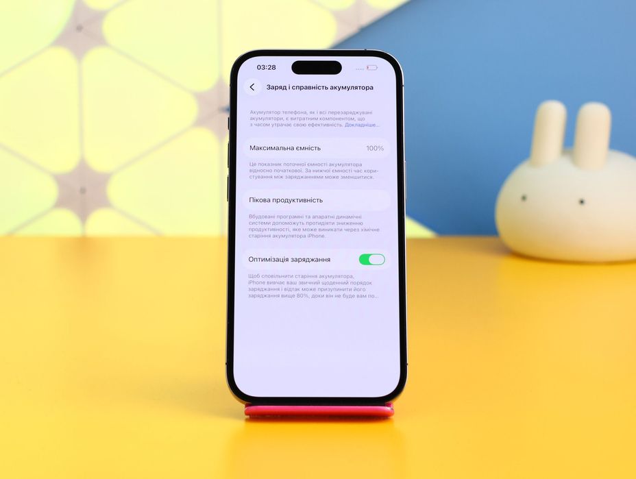 Смартфон Apple iPhone 14 Pro 128GB Deep (167163) Б/У З ГАРАНТІЄЮ