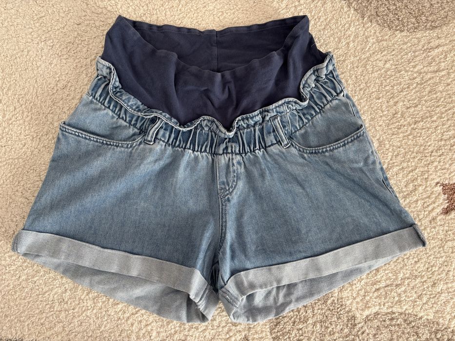 H&M Mama jeansowe szorty ciążowe rozmiar M