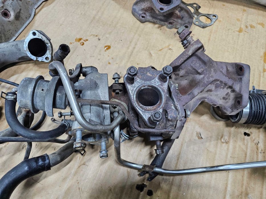 Zestaw Twin Turbo turbosprężarki CT12a 1JZ-GTE Non-VVTI DP kolektory